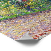 ピサロ – オクターブミルボーの庭アットダンプス(Eure) ポスター (角)