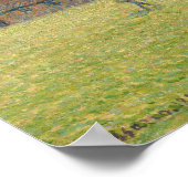 ピサロ・ハンプトンコート有名オールドアート ポスター (角)