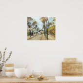 ピサロ – ブールバードデフォスポントワーズ1872 ポスター (キッチン)