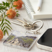 ピサロ – ブールバードモンマルトル春 キーホルダー (正面右)