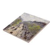 ピサロ – ブールバードモンマルトル春 タイル (側面)