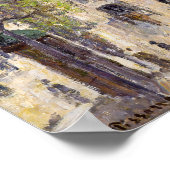 ピサロ – ブールバードモンマルトル春 ポスター (角)