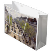 ピサロ – ブールバードモンマルトル春 ラージペーパーバッグ (正面アングル)