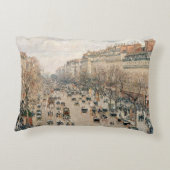 ピサロ – ブールバードモンマルトル、アフタヌーンサン アクセントクッション (裏面)