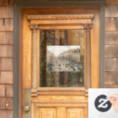 ピサロ – ブールバードモンマルトル、アフタヌーンサン ウィンドウサイン (ホームデコレーション)