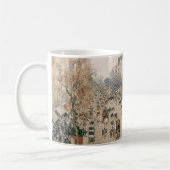 ピサロ – ブールバードモンマルトル、アフタヌーンサン コーヒーマグカップ (左)