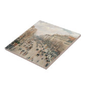 ピサロ – ブールバードモンマルトル、アフタヌーンサン タイル (側面)