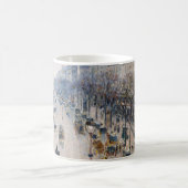 ピサロ – ブールバードモンマルトル、ウィンターモーニング コーヒーマグカップ (中央)