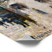 ピサロ – ブールバードモンマルトル、ウィンターモーニング ポスター (角)