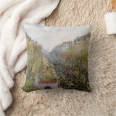 ピサロ – ブールバードモンマルトル,マルディグラ クッション (ブランケット)