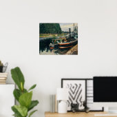 ピサロ – ポントワーズ1876 ポスター (ホームオフィス)