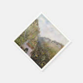 ピサロ - モンマルトル大通り、マルディグラ スタンダードカクテルナプキン (角)