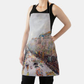 ピサロ – モンマルトル，マルディグラスオンザブールバード エプロン (インサイチュ)