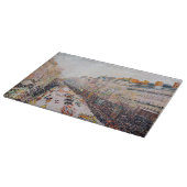 ピサロ – モンマルトル，マルディグラスオンザブールバード カッティングボード (角)