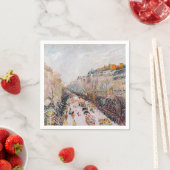 ピサロ – モンマルトル,マルディグラスオンザブールバード スタンダードカクテルナプキン (インサイチュ)