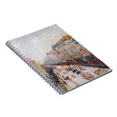 ピサロ – モンマルトル,マルディグラスオンザブールバード ノートブック (右側)