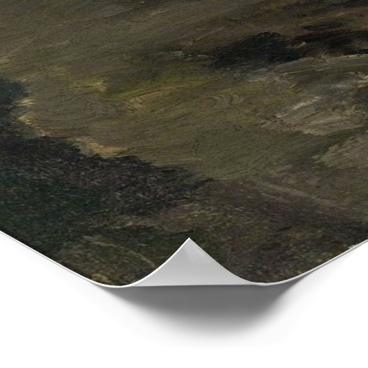 ピサロ – ロード冬1862 ポスター (角)