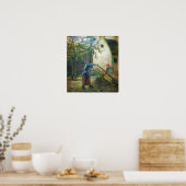 ピサロ – 手押し車を空にする女性1880 ポスター (キッチン)