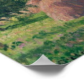 ピサロ – Haystacks Morning Eragny 1899 ポスター (角)