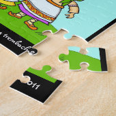 ピサンカギフトフォーユーウクライナフォークアート ジグソーパズル (側面)