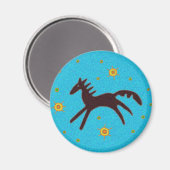 ピサンカ記号：馬 マグネット (正面/裏面)