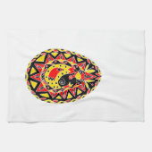 ピサンキイースターエッグ キッチンタオル (横)