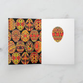 ピサンキイースターエッグ シーズンカード (内部)