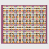 ピサンキーエッグプリント ラッピングペーパー (フラット)