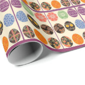 ピサンキーエッグプリント ラッピングペーパー (ロールコーナー)