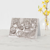 ピサンキー泥棒 カード (黄色い花)