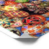 ピサンキー – ウクライナイースターエッグ ポスター (角)