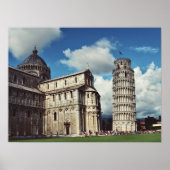 ピサ写真ポスターの斜塔 ポスター (正面)