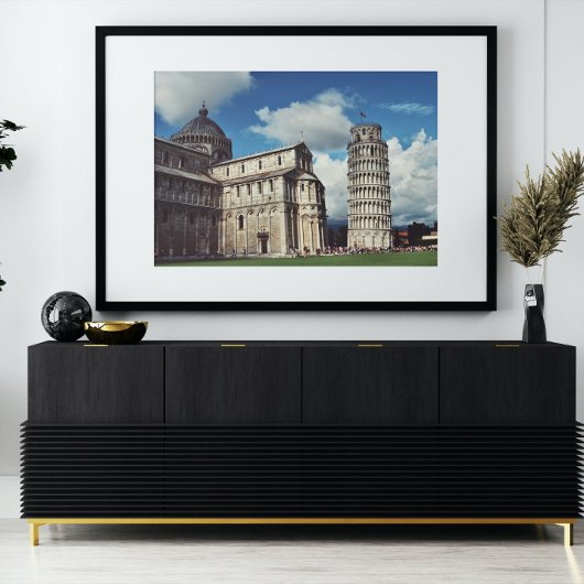 ピサ写真ポスターの斜塔 ポスター