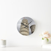 ピサ斜塔 ラウンド壁時計 (ホーム)