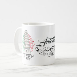 ピサ イタリア お土産コレクターのための コーヒーマグカップ