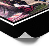 ピサ・バシリカとタワー1830アートヴィンテージポスター ポスター (角)