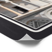 ピサ – 傾いた塔 ポスター (角)