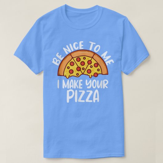 ピザおもしろいことわざピザメーカー109 378 Tシャツ (デザイン正面)