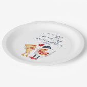 ピザおもしろい ペーパープレート (アングル)