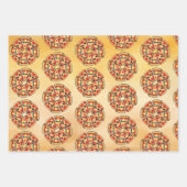 ピザおもしろい ラッピングペーパーシート (正面3)