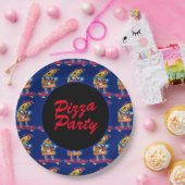 ピザお洒落パーティー ペーパープレート (パーティー)