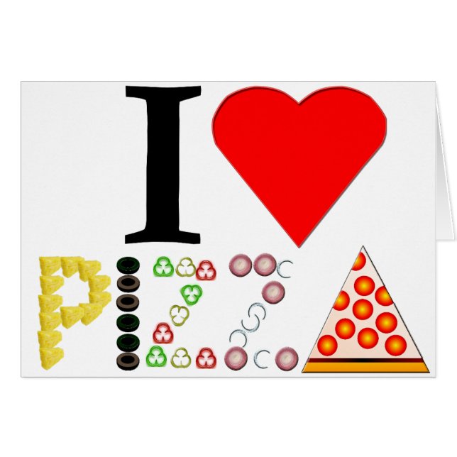 ピザが大好き (正面横)