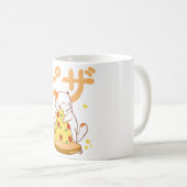 ピザが大好き コーヒーマグカップ (正面右)