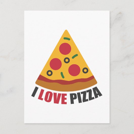 ピザが大好き シーズンポストカード (正面)