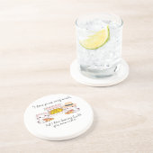 ピザが大好き、猫 コースター (側面)