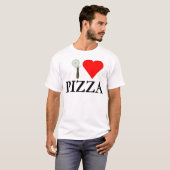 ピザが大好き Tシャツ (正面フル)