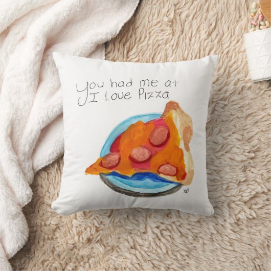 ピザが好きだったのに クッション (ブランケット)