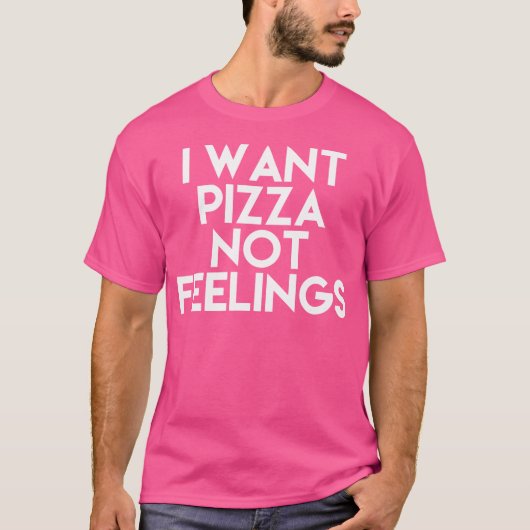 ピザが欲しい感覚 Tシャツ (正面)
