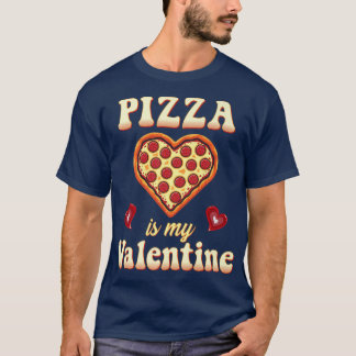 ピザが私のバレンタイン 面白いバレンタインデー ゲーマーB Tシャツ