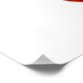 ピザが美味しい ポスター (角)